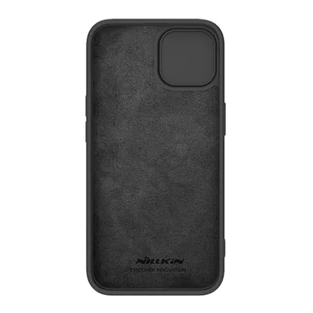 Nillkin CamShield Silky Silicone Case for iPhone 15 Plus (black)